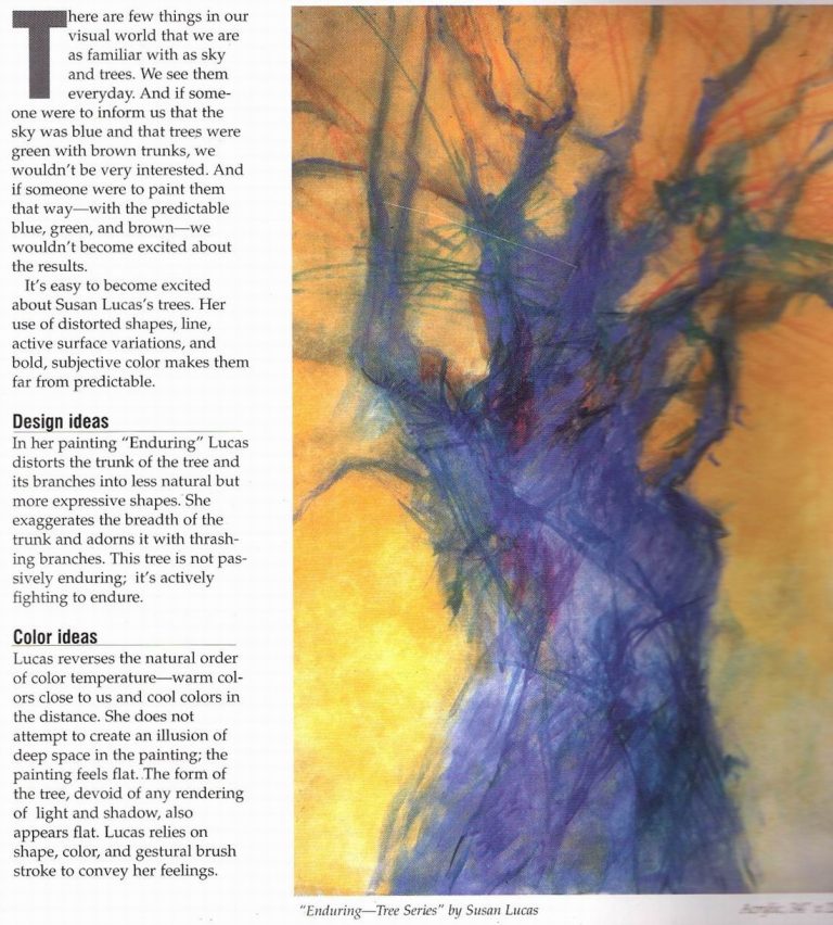 Artist Susan Lucas Featured in The Palette October 2003 Issue - Page 2